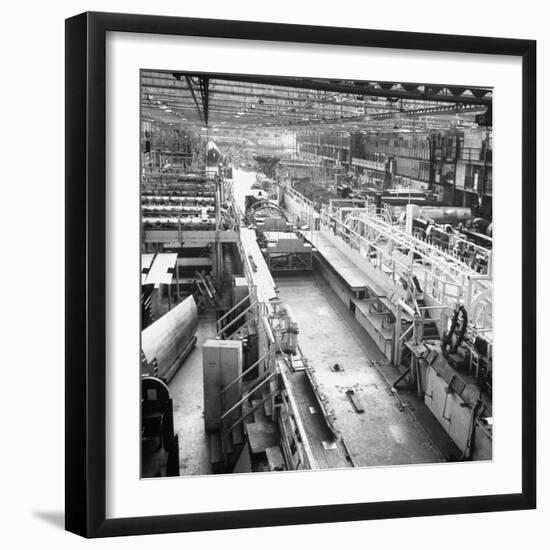 Douglas Aircrafts' Main Assembly Line-John Florea-Framed Premium Photographic Print