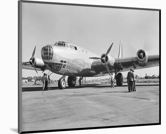 Douglas B-19 Behemoth bomber-null-Mounted Art Print