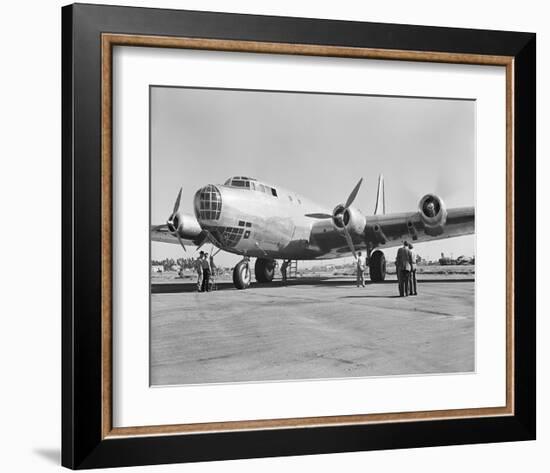 Douglas B-19 Behemoth bomber-null-Framed Art Print