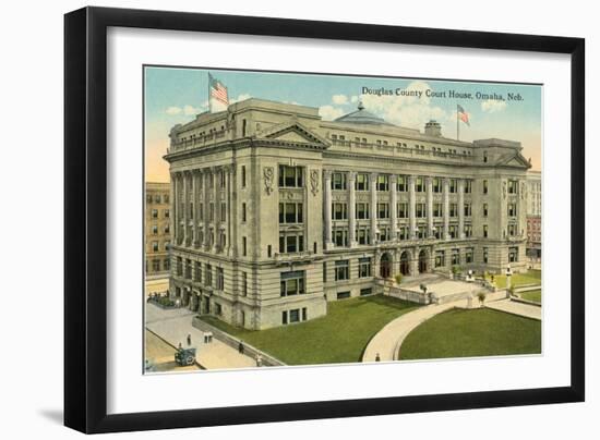 Douglas County Courthouse, Omaha, Nebraska-null-Framed Art Print