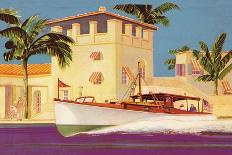 38 Foot Double Cabin Cruiser and 46 Foot Sport Cruiser-Douglas Donald-Art Print