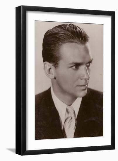 Douglas Fairbanks, Jr, American Actor and Film Star-null-Framed Photographic Print