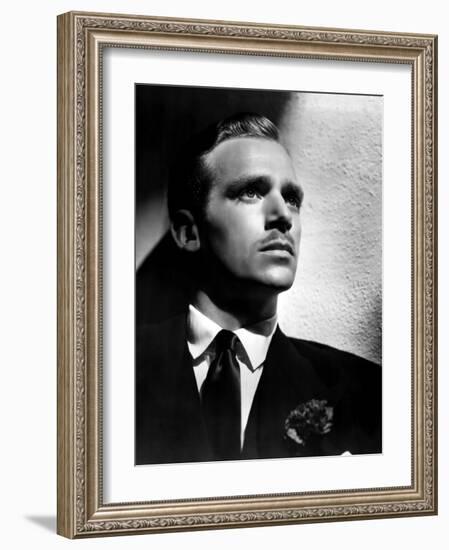 Douglas Fairbanks, Late 1930s-null-Framed Photo