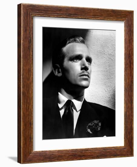 Douglas Fairbanks, Late 1930s-null-Framed Photo