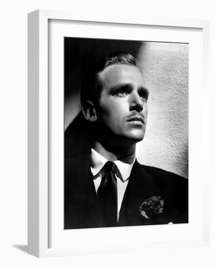 Douglas Fairbanks, Late 1930s-null-Framed Photo