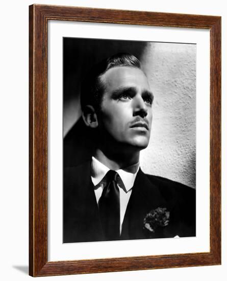 Douglas Fairbanks, Late 1930s-null-Framed Photo