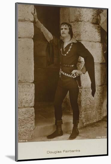 Douglas Fairbanks-null-Mounted Photographic Print