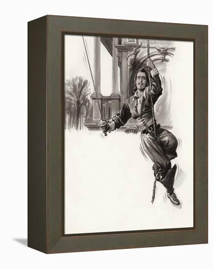 Douglas Fairbanks-Ralph Bruce-Framed Premier Image Canvas