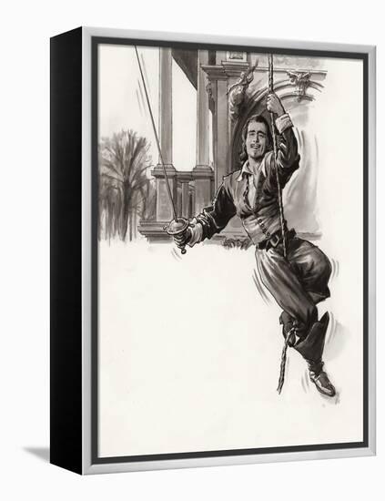 Douglas Fairbanks-Ralph Bruce-Framed Premier Image Canvas