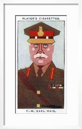 Douglas Haig 1st Earl Haig British Field Marshal 1926 Giclee Print Alick Pf Ritchie Art Com