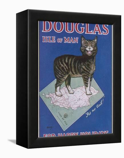 Douglas, Isle of Man: for Happy Holidays-null-Framed Premier Image Canvas