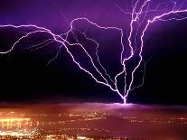 Lightning over San Francisco-Douglas Keister-Photographic Print