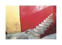 Red Stairway-Douglas Steakley-Giclee Print