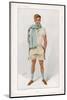 Douglas Stuart Dressed for Sport in Short Sleeved Vest with Pale Blue Trim and Flannel Shorts-Spy (Leslie M. Ward)-Mounted Photographic Print