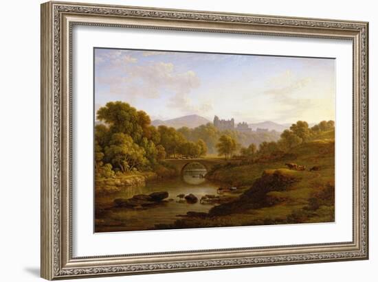Doune Castle, Perthshire-John Glover-Framed Giclee Print