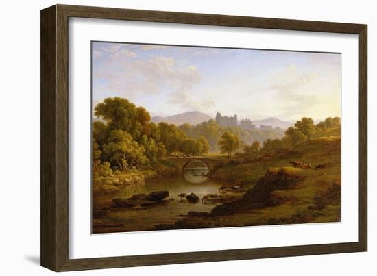 Doune Castle, Perthshire-John Glover-Framed Giclee Print