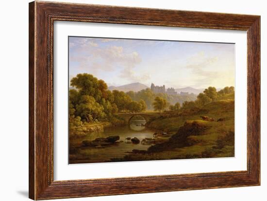 Doune Castle, Perthshire-John Glover-Framed Giclee Print