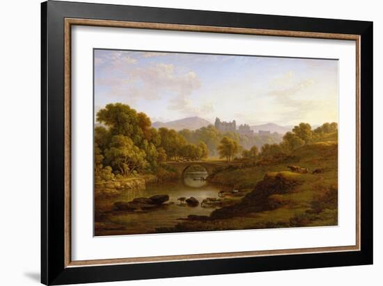 Doune Castle, Perthshire-John Glover-Framed Giclee Print