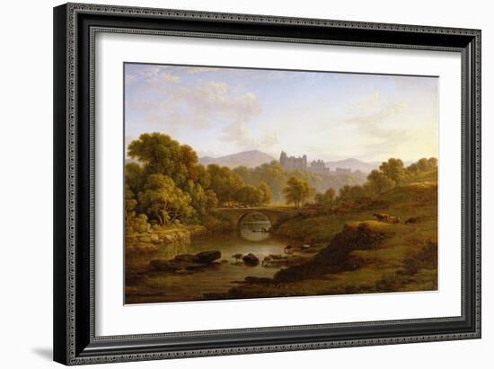 Doune Castle, Perthshire-John Glover-Framed Giclee Print