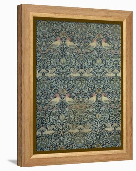 Dove and Rose Fabric Design, c.1879-William Morris-Framed Premier Image Canvas