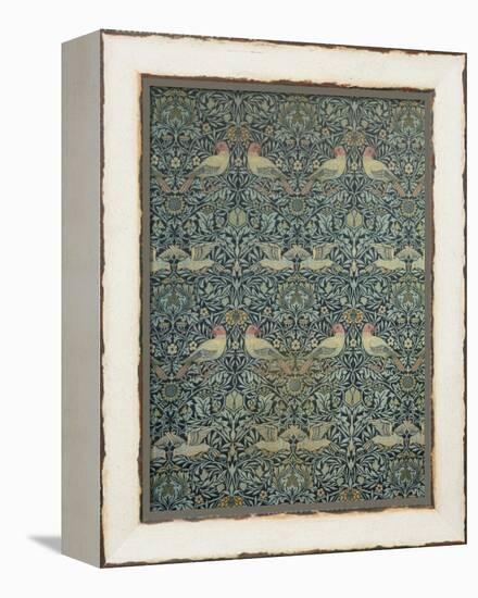 Dove and Rose Fabric Design, c.1879-William Morris-Framed Premier Image Canvas