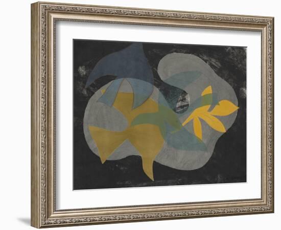 Dove Composition III-Rob Delamater-Framed Art Print