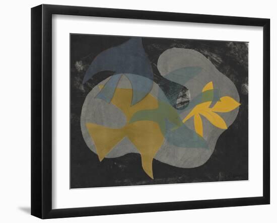 Dove Composition III-Rob Delamater-Framed Art Print