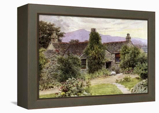 Dove Cottage, Grasmere-Alfred Robert Quinton-Framed Premier Image Canvas