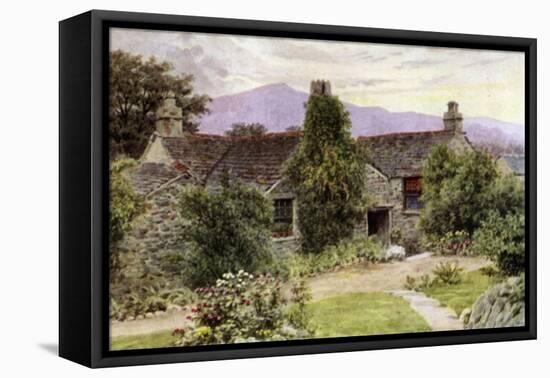 Dove Cottage, Grasmere-Alfred Robert Quinton-Framed Premier Image Canvas