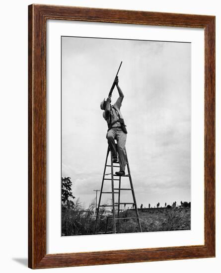 Dove Hunt in Texas-Ralph Crane-Framed Photographic Print