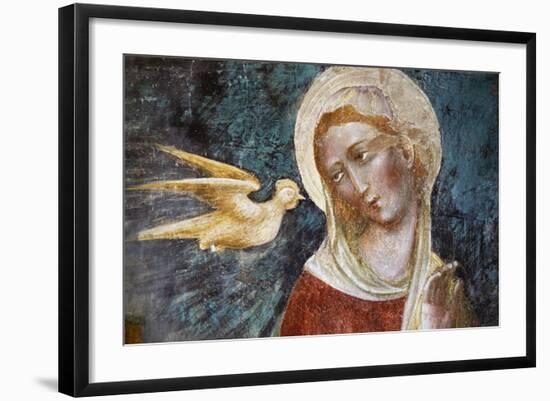 Dove of Holy Spirit and the Virgin-null-Framed Giclee Print