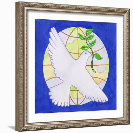 Dove of Peace, 2005-Tony Todd-Framed Giclee Print