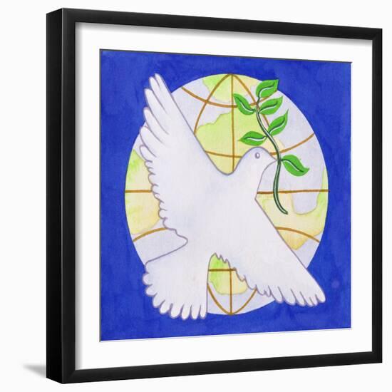 Dove of Peace, 2005-Tony Todd-Framed Giclee Print