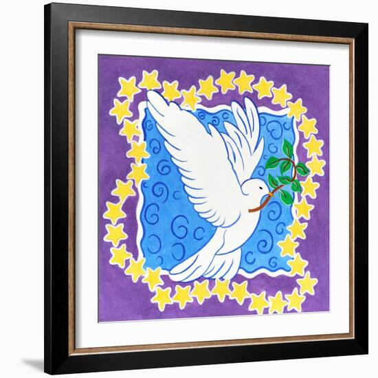 Dove of Peace large-Tony Todd-Framed Giclee Print