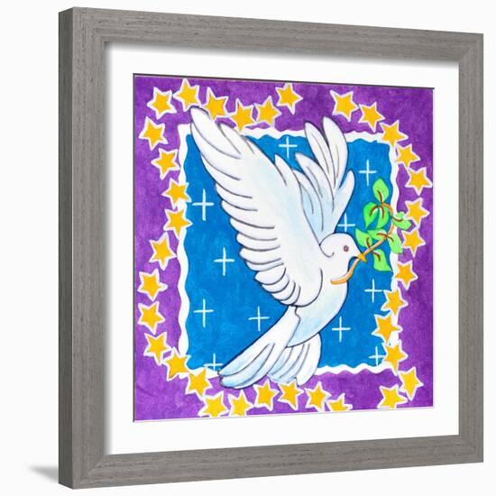 Dove of Peace small-Tony Todd-Framed Giclee Print