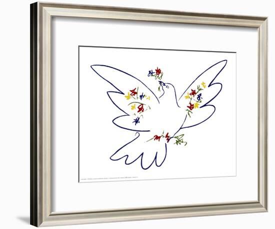 Dove of Peace-Pablo Picasso-Framed Art Print