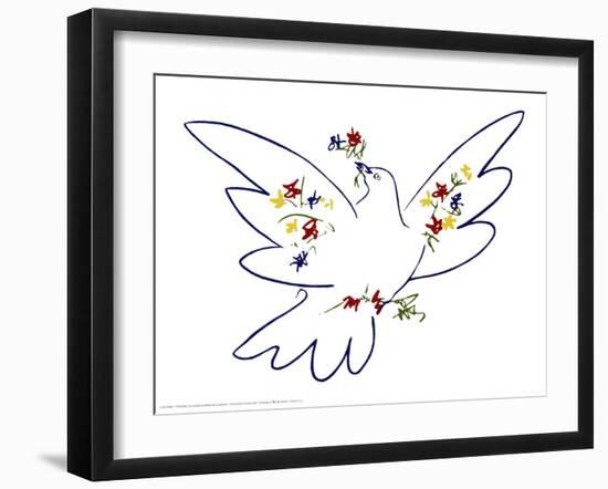 Dove of Peace-Pablo Picasso-Framed Art Print