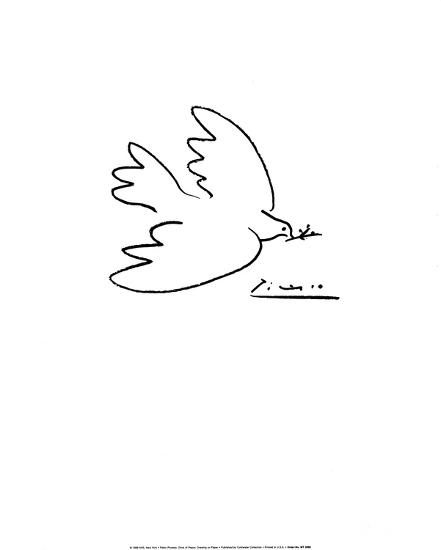 Dove Of Peace Art Print Pablo Picasso Art Com