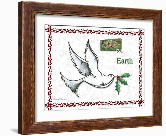 Dove Peace on Earth-Megan Aroon Duncanson-Framed Giclee Print