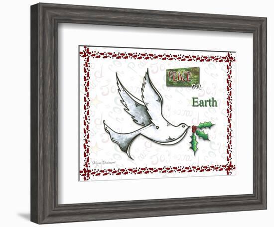 Dove Peace on Earth-Megan Aroon Duncanson-Framed Giclee Print