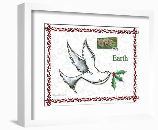 Dove Peace on Earth-Megan Aroon Duncanson-Framed Giclee Print