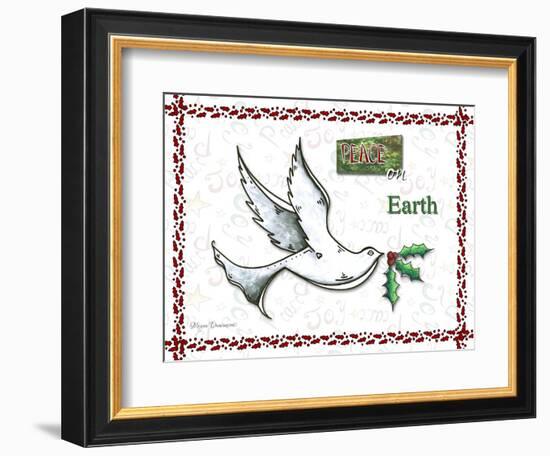 Dove Peace on Earth-Megan Aroon Duncanson-Framed Giclee Print