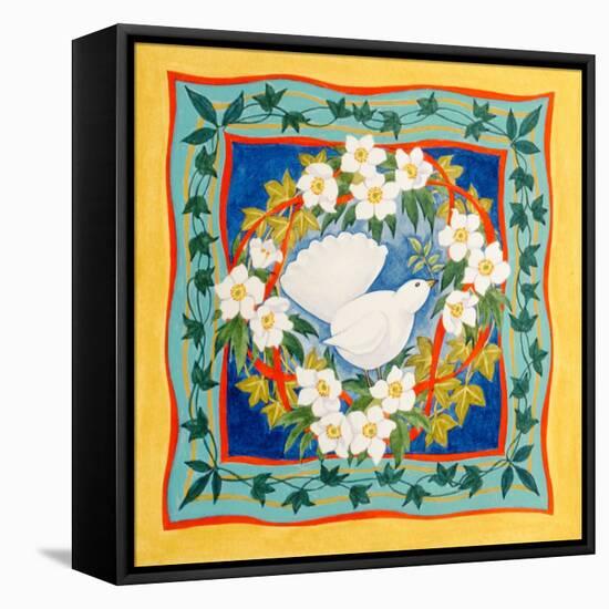 Dove-Linda Benton-Framed Premier Image Canvas