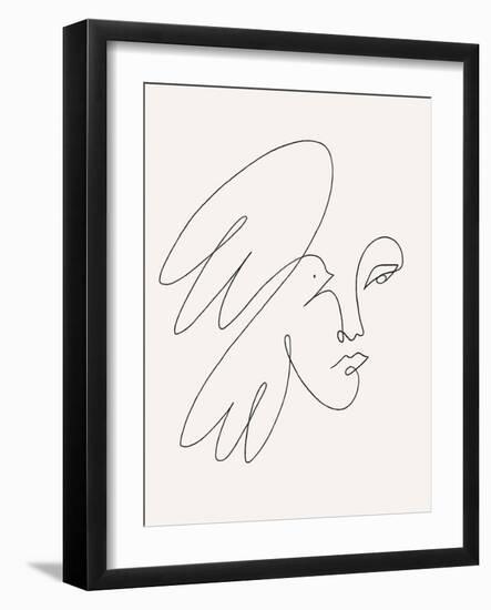 Dove-Kit Agar-Framed Photographic Print