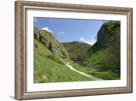 Dovedale, Derbyshire-Peter Thompson-Framed Photographic Print