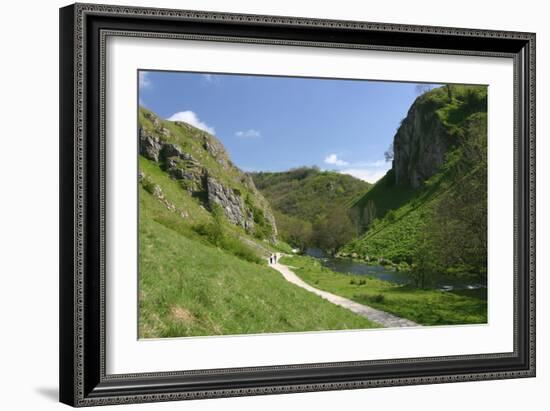 Dovedale, Derbyshire-Peter Thompson-Framed Photographic Print