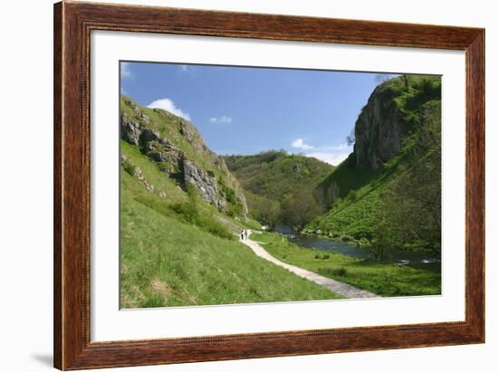 Dovedale, Derbyshire-Peter Thompson-Framed Photographic Print