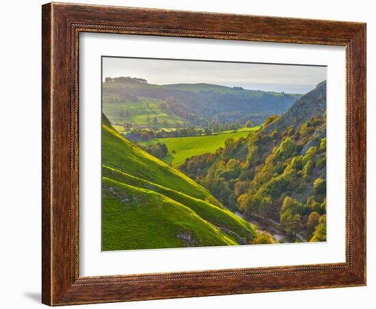 Dovedale, Peak District National Park, Derbyshire, England-Alan Copson-Framed Photographic Print