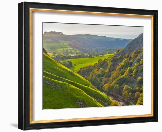 Dovedale, Peak District National Park, Derbyshire, England-Alan Copson-Framed Photographic Print