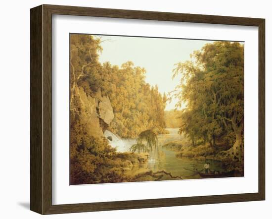 Dovedale, the Peak District-Joseph Wright of Derby-Framed Giclee Print